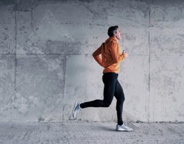 Man running image